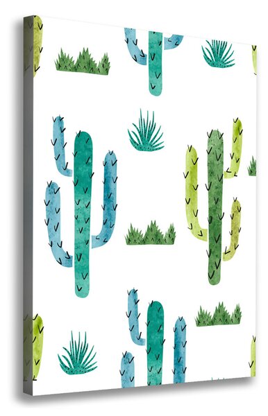 Print pe canvas cactuși