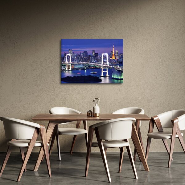 Tablou metropolei nocture (70x50 cm)