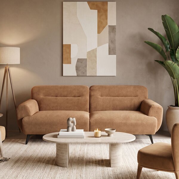 Canapea 3 locuri Anbola, Maro, 87x213x80 cm
