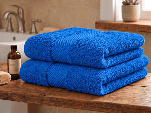 Prosop EMBORIA 70x140 cm albastru, 100% bumbac