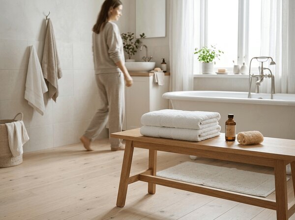 Prosop EMBORIA 70x140 cm alb, 100% bumbac