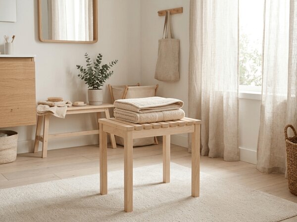 Prosop EMBORIA 50x100 cm bej, 100% bumbac