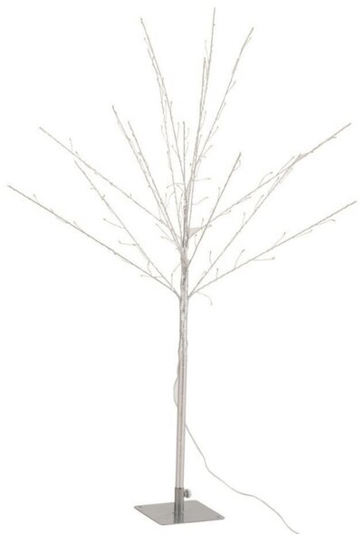 Brad de Craciun luminos SILVER GLOW 56×56×100 cm, argintiu