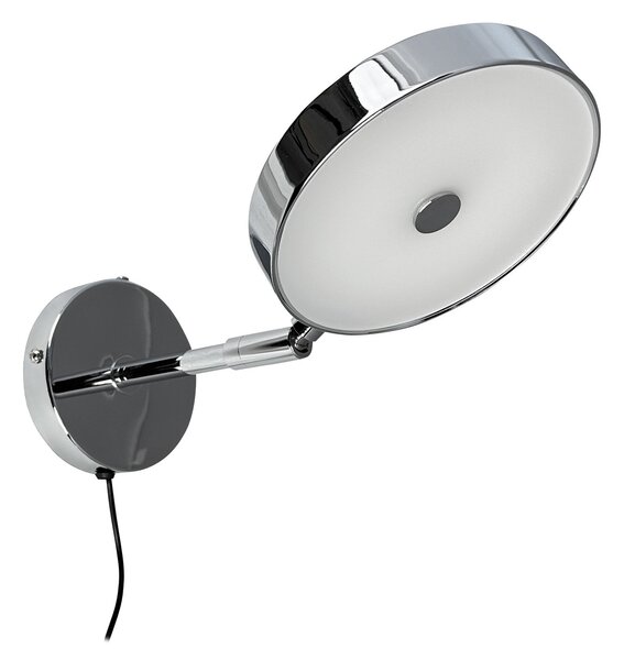 Lampă de perete Dyberg Larsen, Starlight, reglabil, Metalic, Camera de zi, Metal, Design