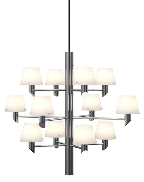 Candelabre Herstal, Gil, reglabil, Metalic, Camera de zi, Metal, Design