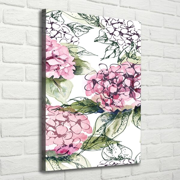 Imprimare tablou canvas Hortensie
