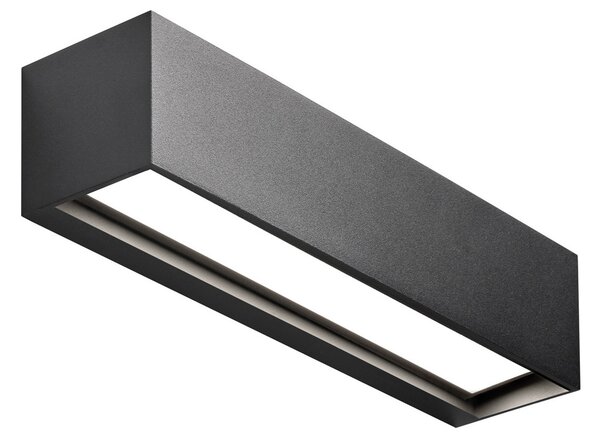 Lampă de perete LIGHT-POINT, Linea W2, reglabil, Negru, Camera de zi, Aluminiu, Design