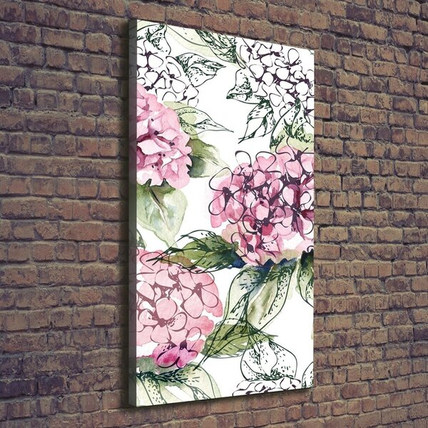 Imprimare tablou canvas Hortensie