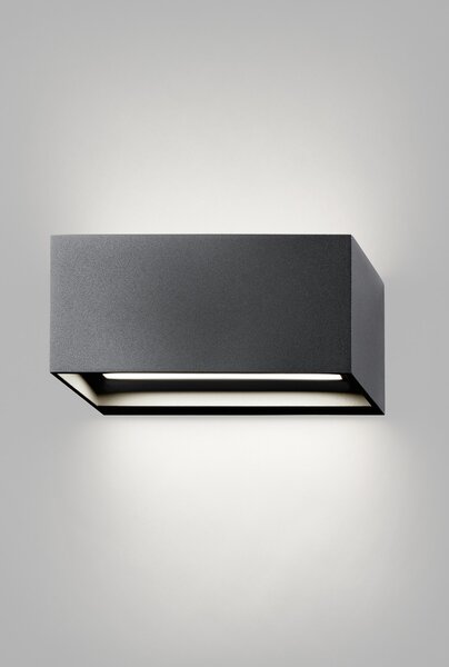 Lampă de perete LIGHT-POINT, Linea W1, reglabil, Negru, Camera de zi, Aluminiu, Design