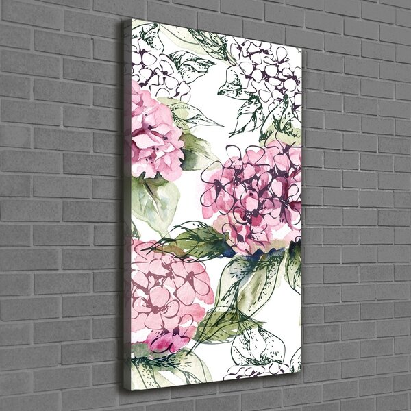 Imprimare tablou canvas Hortensie