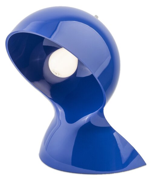 Lampă de masă Artemide, Dalú, Albastru, Camera de zi, Plastic, Design