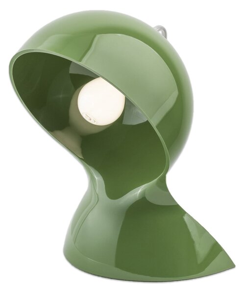 Lampă de masă Artemide, Dalú, Verde, Camera de zi, Plastic, Design
