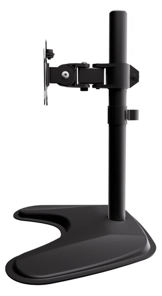 Suport Monitor de Birou Reglabil – Ergonomie, Stabilitate și Control Total, Negru