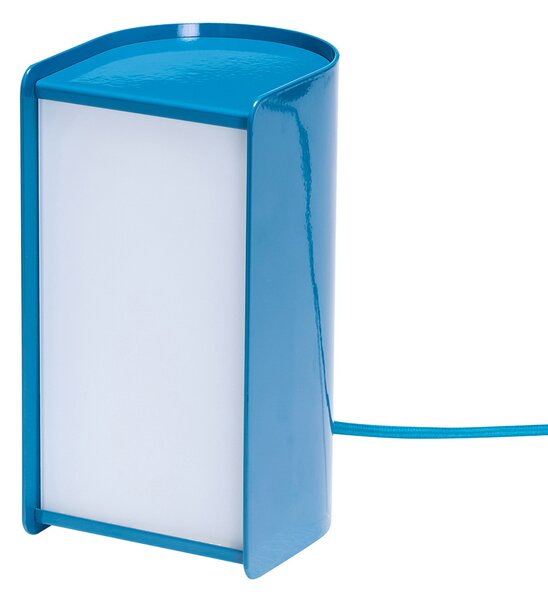 Lampă de masă Hübsch, Book, reglabil, Albastru, Camera de zi, Metal, Modern
