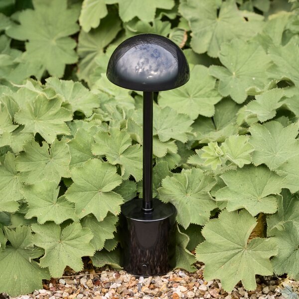 Lămpi de exterior Hübsch, Taten, reglabil, Negru, Terasă, Metal, Modern