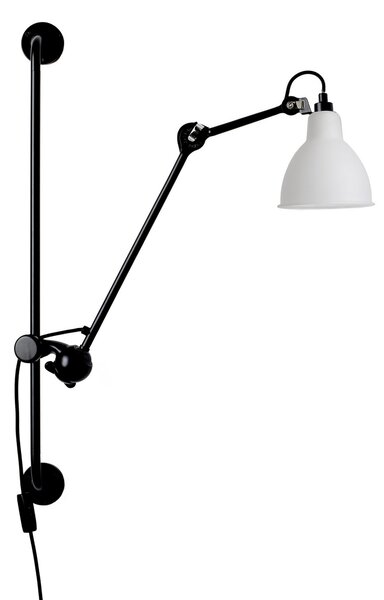 Lampă de perete Lampe Gras, 201 Round, Negru, Camera de zi, Metal, Design