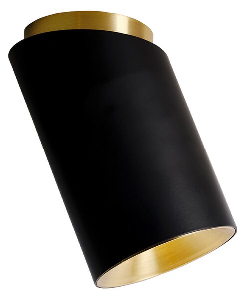 Plafoniere DCW, Tobo C85, reglabil, Negru, Camera de zi, Metal, Design