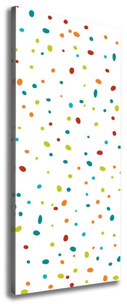Tablou pe pânză canvas puncte colorate