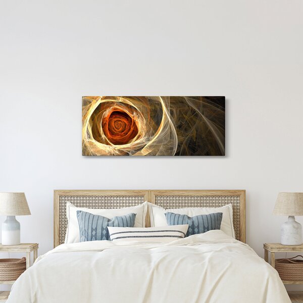 Tablou - Trandafir sufletului artistic (120x50 cm)