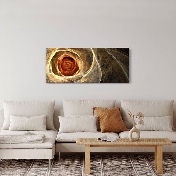Tablou - Trandafir sufletului artistic (120x50 cm)