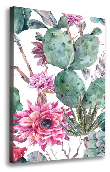 Print pe canvas cactuși