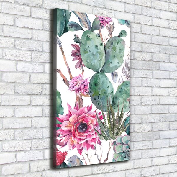 Print pe canvas cactuși