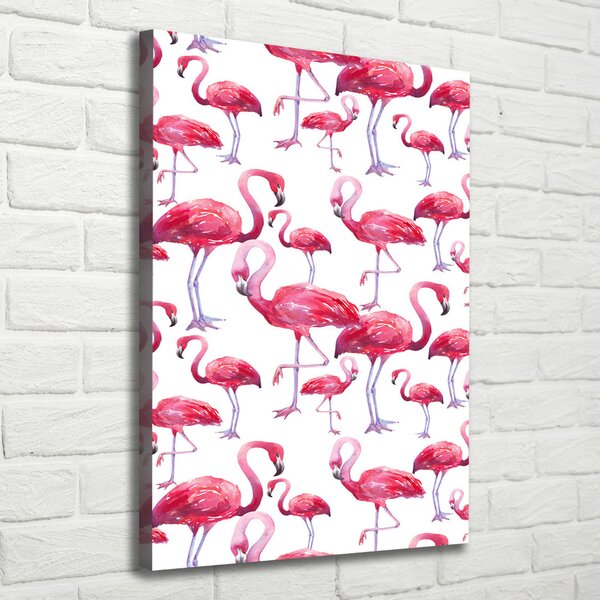 Tablou pe pânză Flamingos