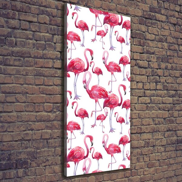 Tablou pe pânză Flamingos