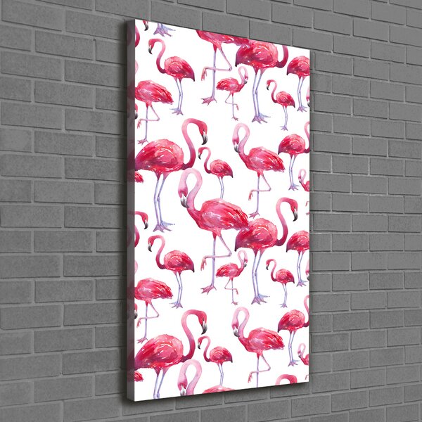Tablou pe pânză Flamingos
