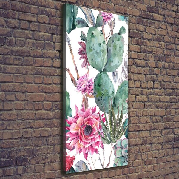 Print pe canvas cactuși
