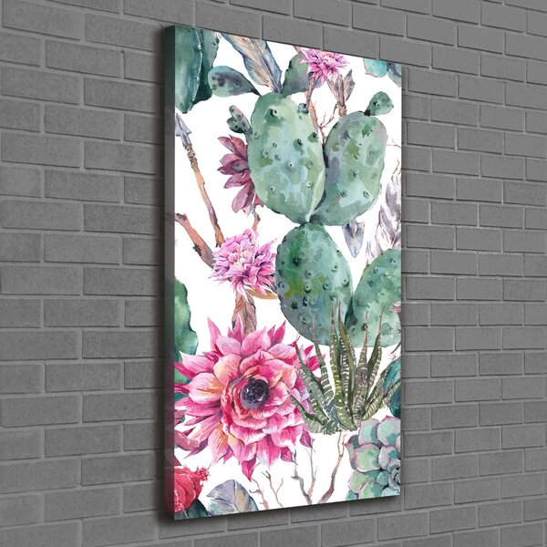 Print pe canvas cactuși