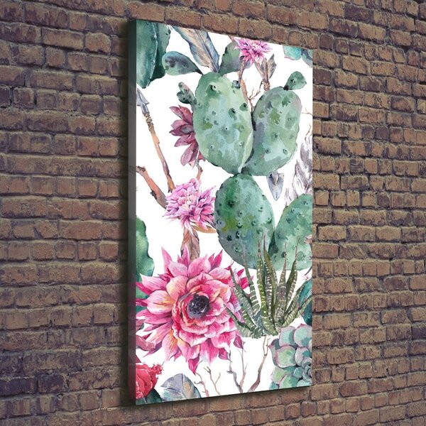 Print pe canvas cactuși
