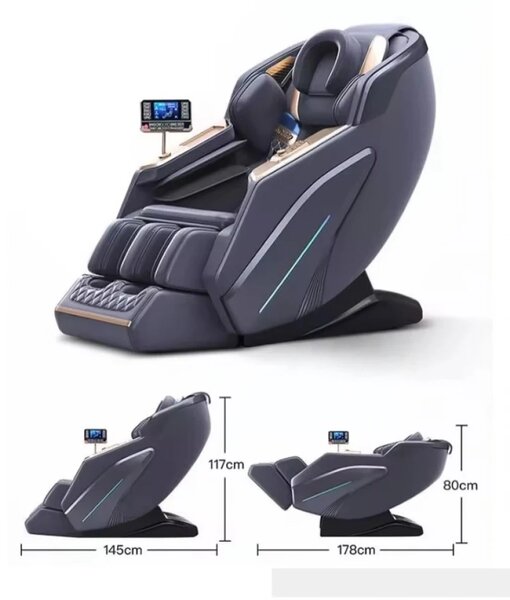 PRIMUS ULTRA PREMIUM Fotoliu de masaj 3D – relaxare inteligentă, la tine acasă - Scanare automata, AI Voice,încărcare wireless telefon, Incalzire, Zero Gravity, difuzoare Bluetooth, controler rapid