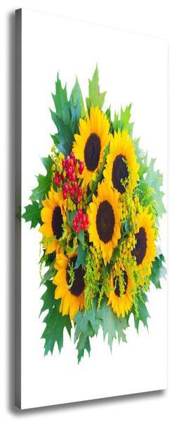 Tablou pe pânză canvas buchet de floarea-soarelui