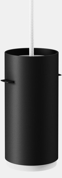 Lustră Pendul Moebe, Tube, reglabil, Negru, Camera de zi, Aluminiu, Design