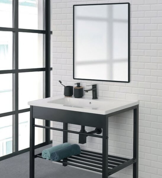Set mobilier de baie Feridras Black