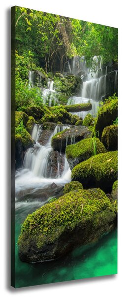 Imprimare tablou canvas Cascada din junglă