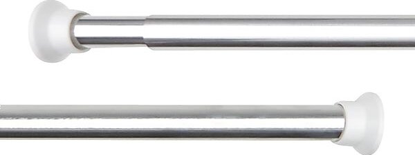 Bara perdea dus, extensibila, fixare rapida cu ventuze (Material: Metal, Tip produs: Bara dus, Lungime: 75 - 125 cm)