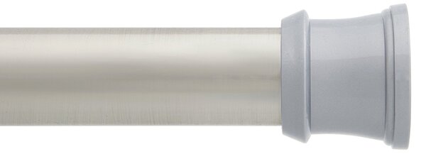Bara perdea dus, extensibila, fixare rapida cu ventuze (Material: Metal, Tip produs: Bara dus, Lungime: 75 - 125 cm)