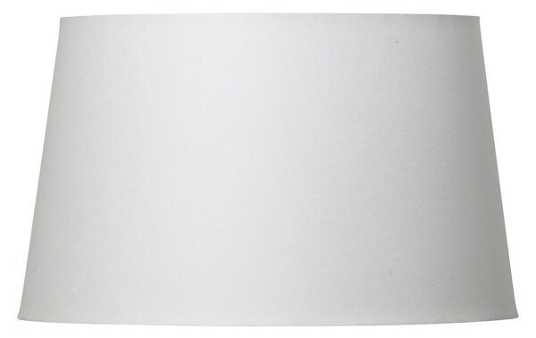 Abajur simplu drept, alb, Ø 50 cm Watt & Veke, Basic straight, Alb, Țesătură / Textil, Design