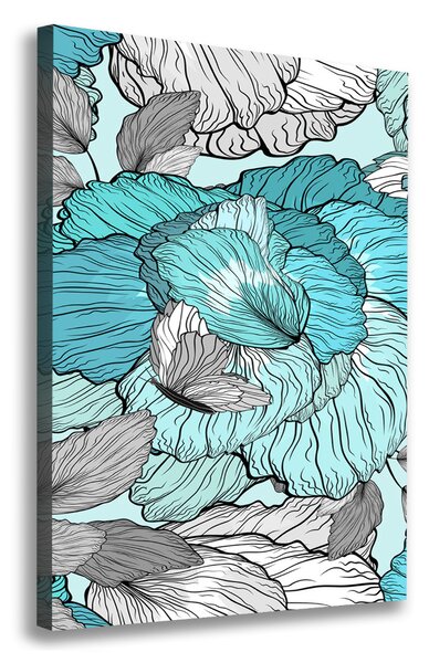 Tablou pe pânză canvas model floral
