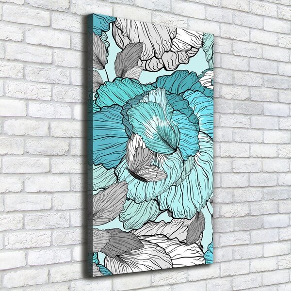 Tablou pe pânză canvas model floral