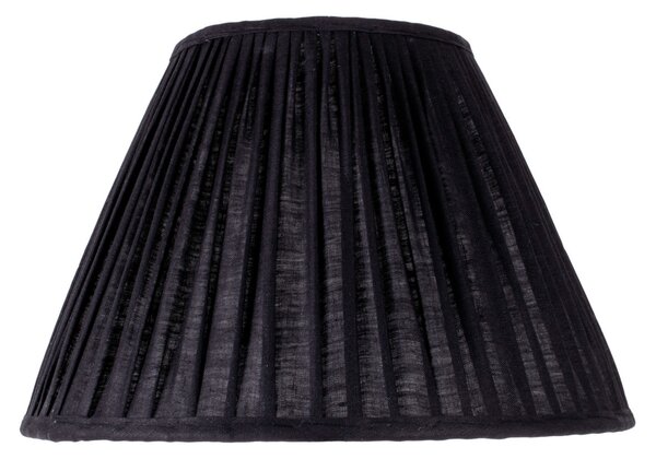 Abajur Ella, negru, Ø 33 cm, in – Watt & Veke Watt & Veke, Ella, Negru, Țesătură / Textil, Design