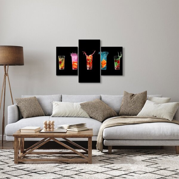 Tablou cu băuturi (90x60 cm)