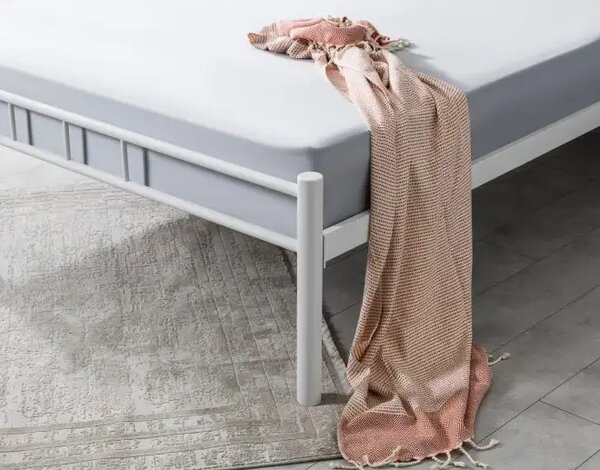 Cadru de pat metalic 160 cm*200 cm, Cristal