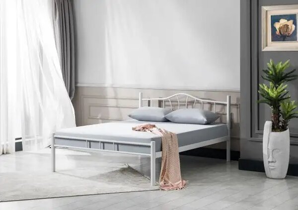 Cadru de pat metalic 160 cm*200 cm, Cristal