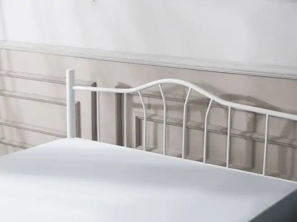 Cadru de pat metalic 1 persoana 120 cm*200 cm,Cristal