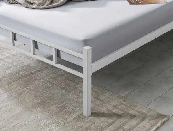 Cadru de pat metalic 160 cm*200 cm,Loft