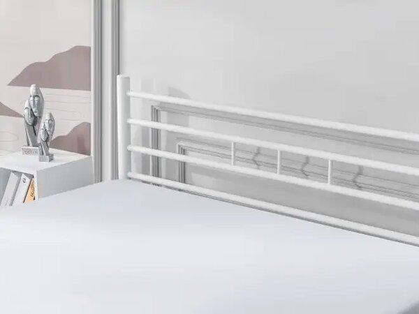 Cadru de pat metalic 1 persoana 120 cm*200 cm,Platinium