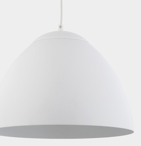 Lustră pe cablu FARO 1xE27/60W/230V albă
